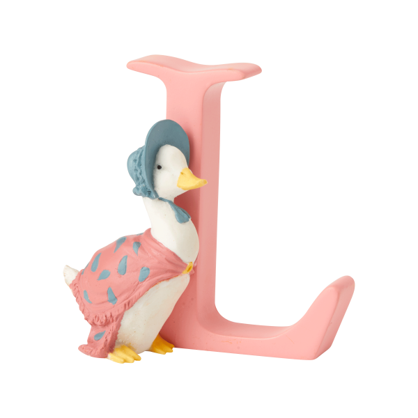 Beatrix Potter Alphabet Letter L - Jemima Puddle-duck