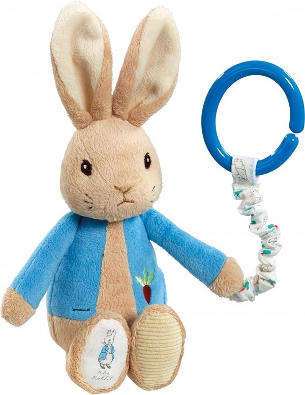 peter rabbit pram toy