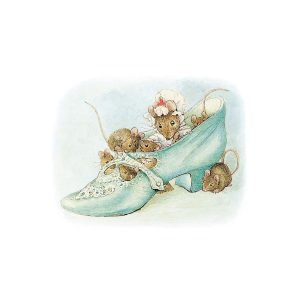 The Old Women who lived in a Shoe Greetings Card
