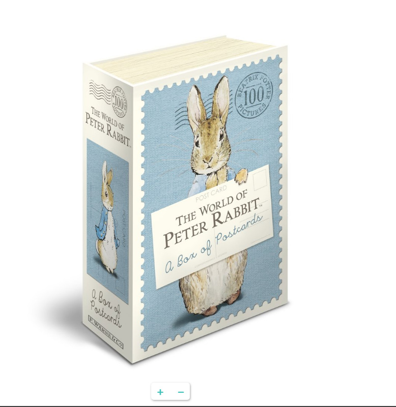 Rabbit　The　Potter　Box　of　Peter　Beatrix　Postcards　World　A　of　Shop