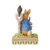 "Then he ate some radishes" Peter Rabbit Figurine