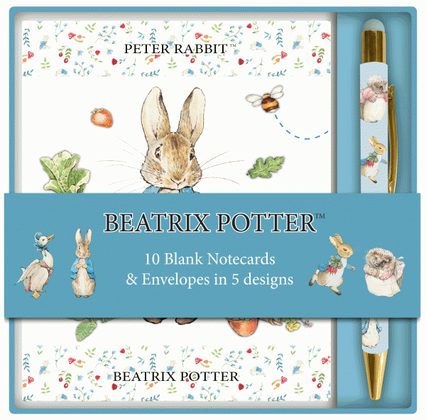 Peter Rabbit Notecard & Pen Set