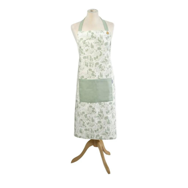 Peter Rabbit Classic Green Pattern Apron