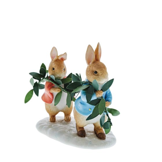 Peter Rabbit & Flopsy Figurine - Beatrix Potter Shop