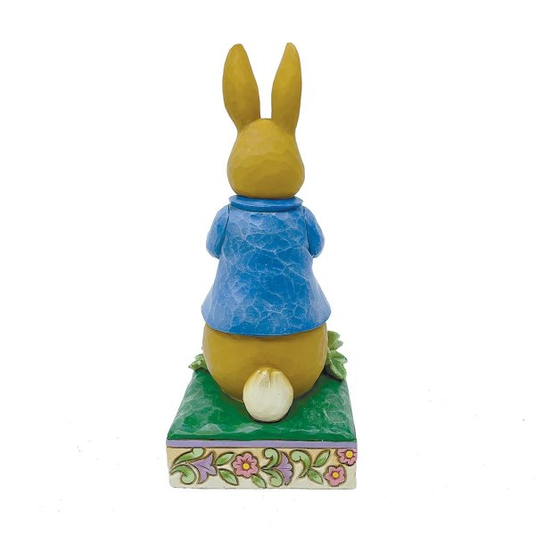 Peter Rabbit with his Stocking Figurine - Beatrix Potter Shop