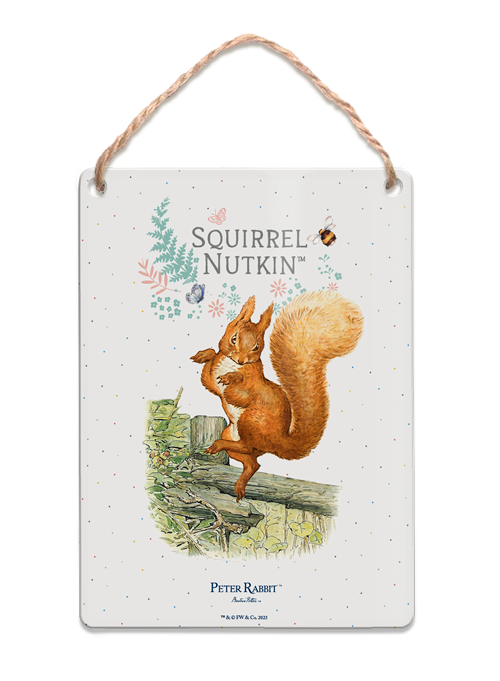 The Original Metal Sign Co - Squirrel Nutkin