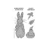 Peter Rabbit Crystal Art A6 Stamp Set