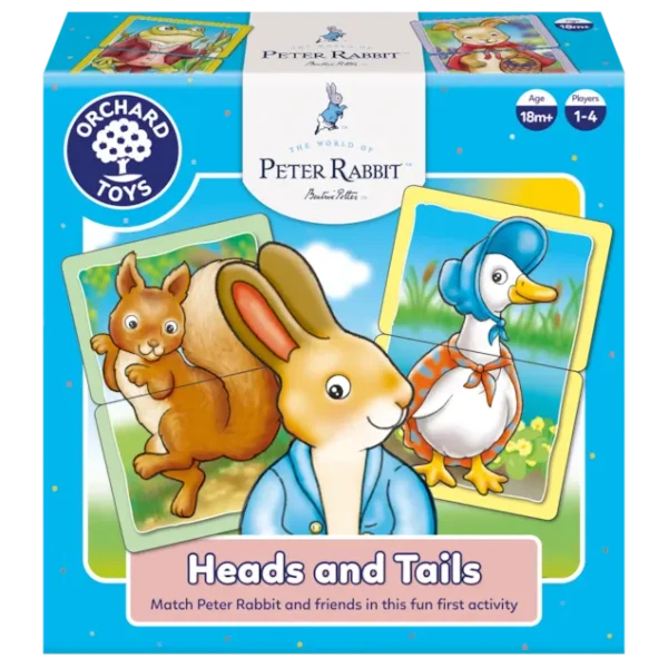 Peter Rabbit Heads and Tails Matching Game