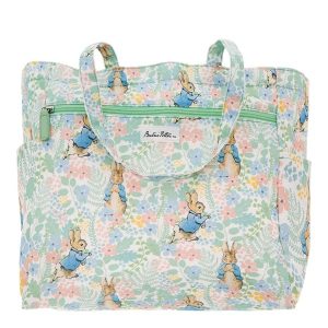 The English Garden collection combines high-quality practical products with Beatrix Potter's timeless characters. Designed in the UK, the range takes inspiration from the original Beatrix Potter illustrations to create beautifully stylish home d?cor and accessories. The Peter Rabbit Tote Bag is the perfect accessory for days out and makes a stylish gift for Beatrix Potter fans..