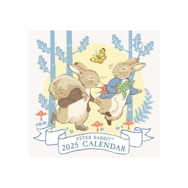 Peter Rabbit 2025 Square Calendar