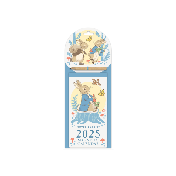 Peter Rabbit 2025 Magnetic Calendar Pad