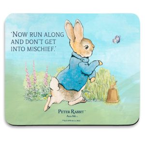 Peter Rabbit, Now Run along.... Mouse Mat