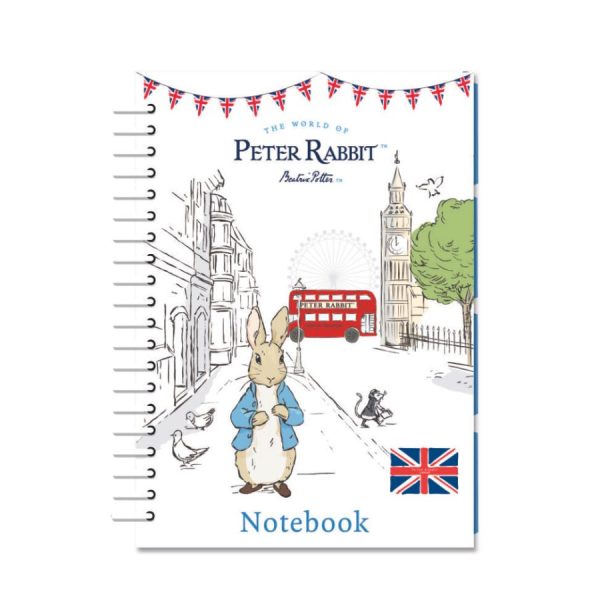 Peter Rabbit Out & About A5 Wiro Notebook