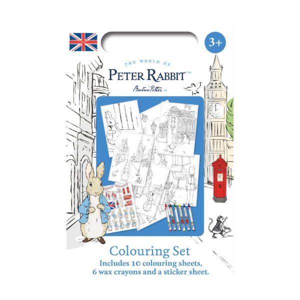 Peter Rabbit Out & About A5 Colouring Set