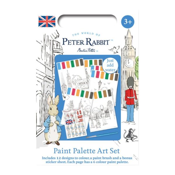 Peter Rabbit Out & About A5 Paint Palette Art Set