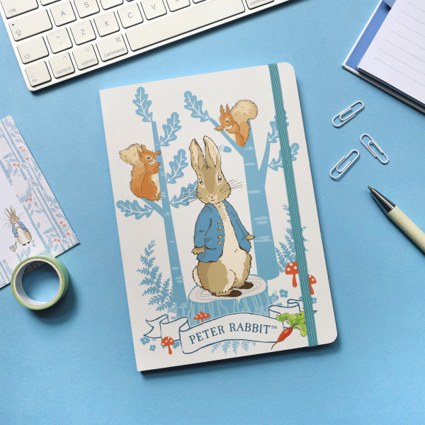 Peter Rabbit Forest Picnic A5 Flexi Notebook