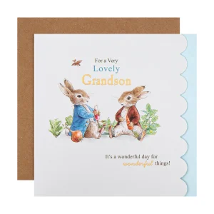 Peter Rabbit & Benjamin Bunny Grandson Card
