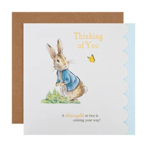 Peter Rabbit Thinking of You Card