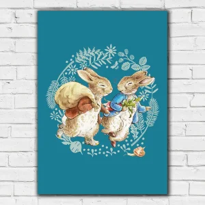 Peter Rabbit & Benjamin Bunny Print