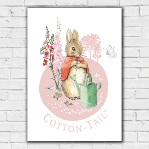 Cotton-Tail Garden Circle Print