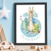 Peter Rabbit Garden Circle Print Framed Print