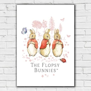 Flopsy Bunnies Nature Print