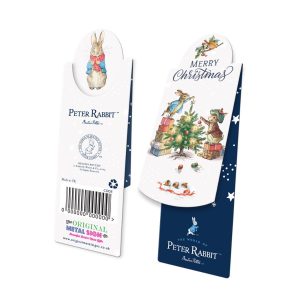 The Original Metal Sign Co – Peter Rabbit Christmas Tree Bookmark