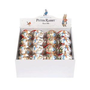 Peter Rabbit Christmas Bauble Tin