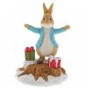 Peter Rabbit With Presents Figurine