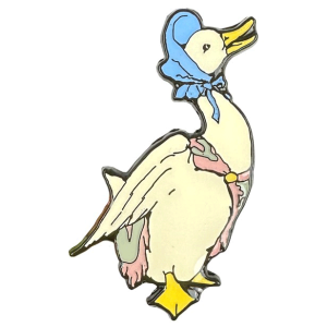 Jemima Puddle-Duck Pin Badge