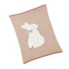 Flopsy Bunny Signature Knitted Blanket with soft toy