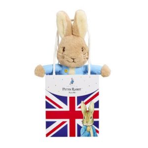 Peter Rabbit in Union Jack Bag