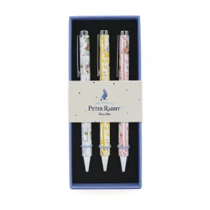 Peter Rabbit Forest Picnic Ballpoint Pens in Gift Box – Set of 3 Pens